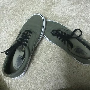 Army Green Vans